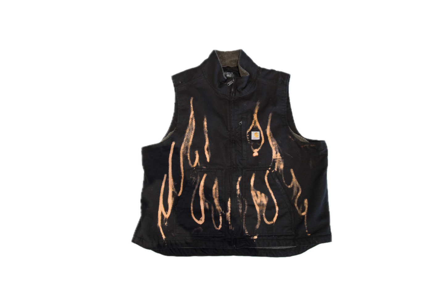 Rugged Outwear Vest Rizzed by Guez - Flames/ Dawg - 2XL