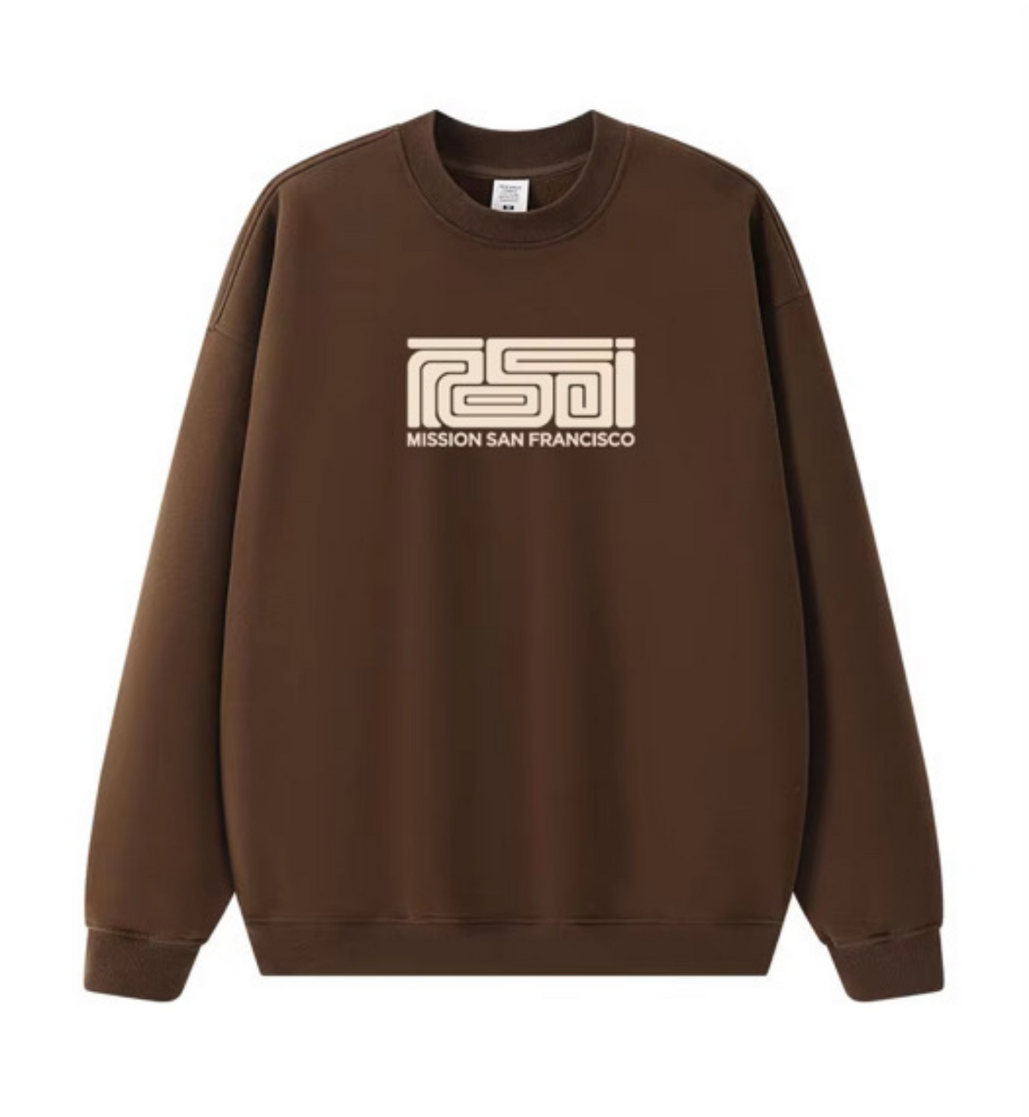 Crew Neck Pull Over - ROSSI MISSION SF MUNI & TAG