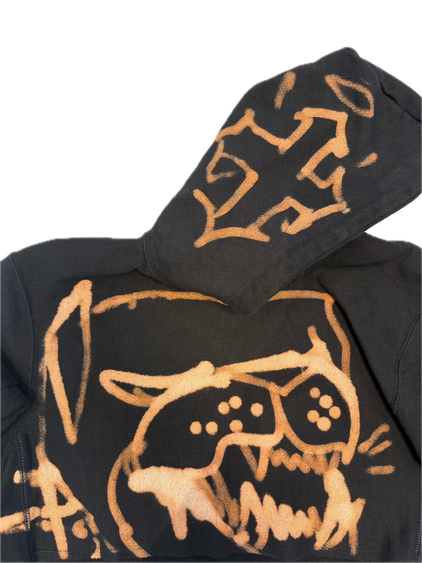 Crop Top Hoodie rizzed by Guez - Dawg/Cross (S)