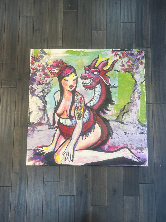 "Lady Dragon" Victor Original