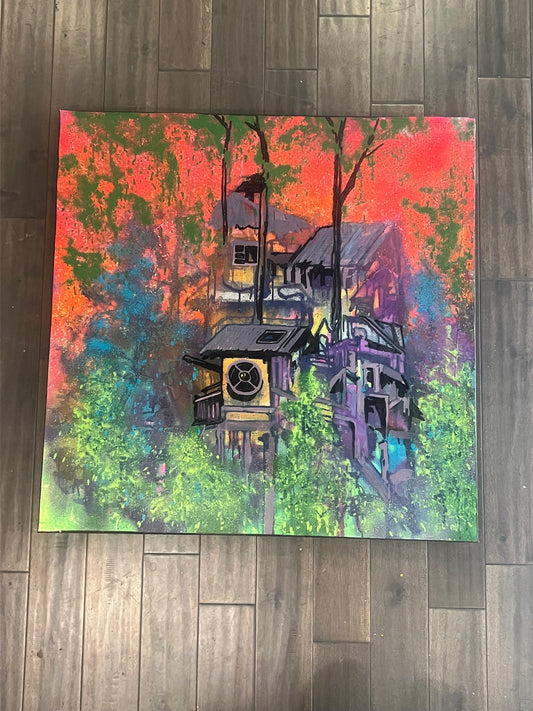 "House in the woods" Jenks Original