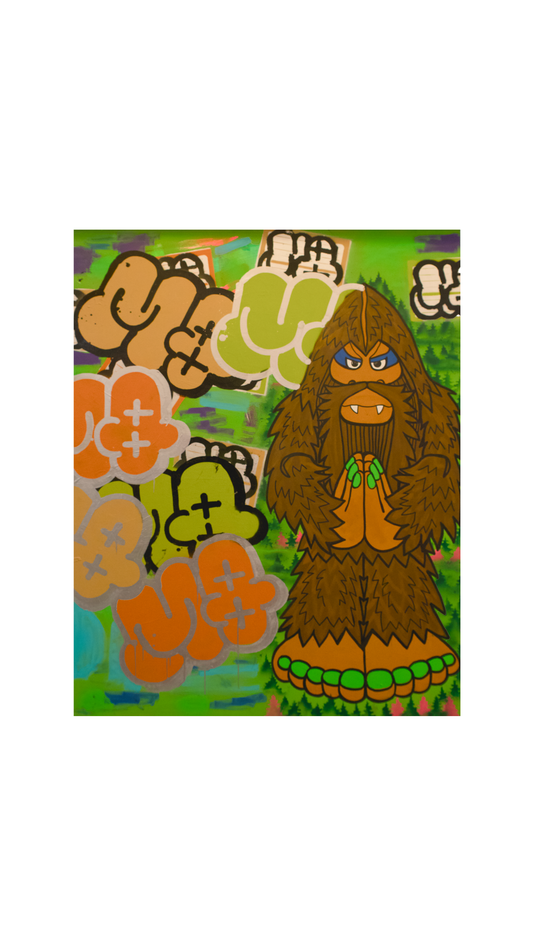 "Green and Orange Tags" Big foot & MQ
