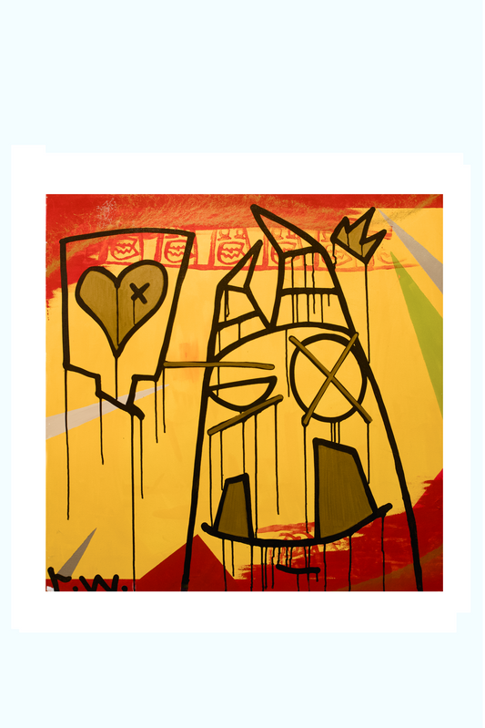 "Heart Character" Reggie Warlock Original
