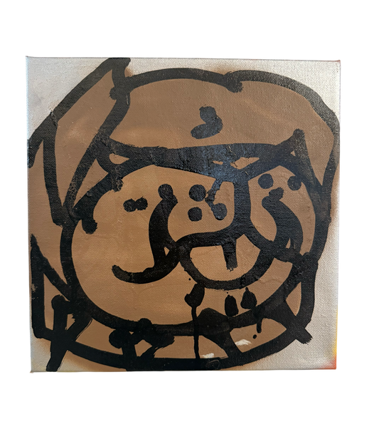 "Spraypainted Dawg"  Tagged by Guez