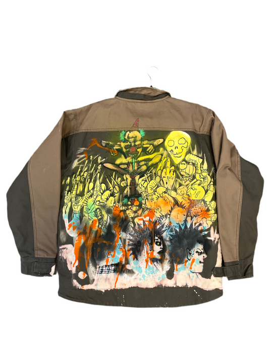 CrimeWave anarchist custom jacket