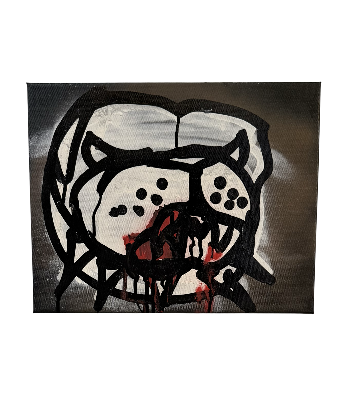 "Spraypainted Fierce Bulldawg (2)" by Guez