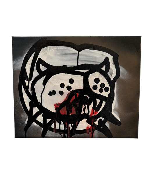 "Spraypainted Fierce Bulldawg (2)" by Guez