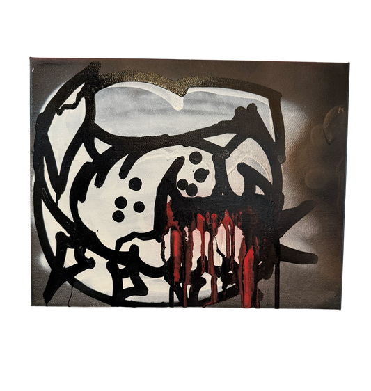 "Spraypainted Fierce Bulldawg" Tagged by Guez