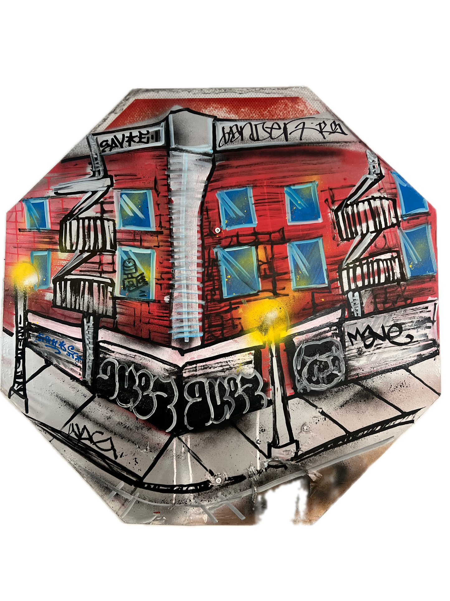 "Street tags" Tagged by Guez