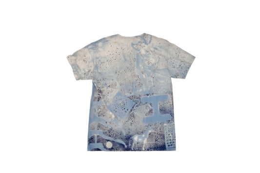 JENKS Blue Custom Screen Printed Shirt