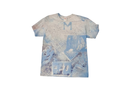 JENKS Blue Custom Screen Printed Shirt