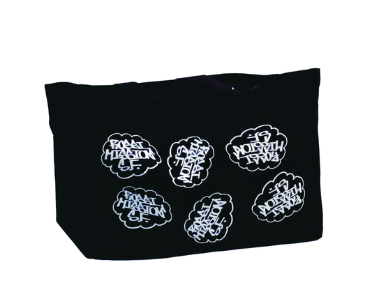 Rossi Logo Tote Bag (Black and White)
