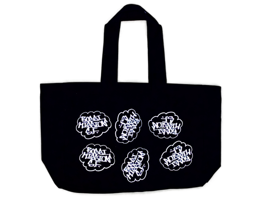 Rossi Logo Tote Bag (Black and White)