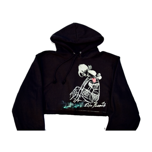 Eclair Bandersnatch Cropped Hoodie