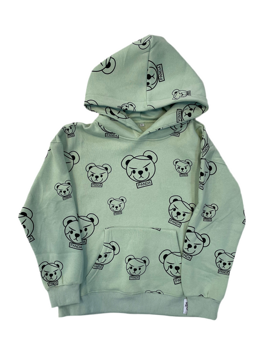 Kids Hoodie - Bears - Green