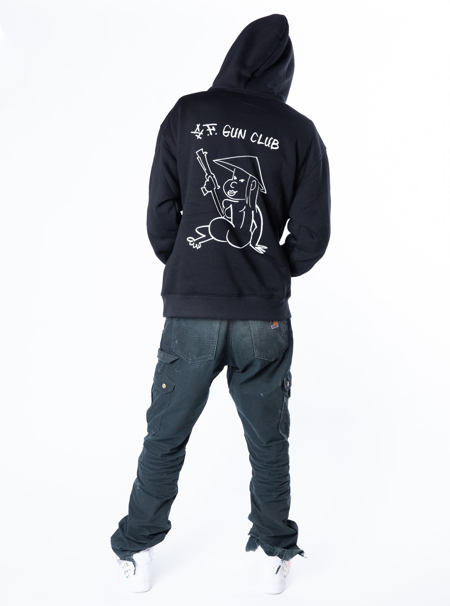 Black S.F. Gun Glub Rossi Hoodie