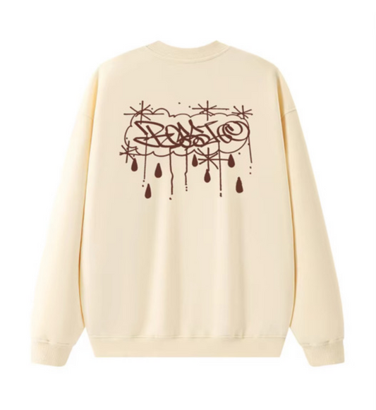 Crew Neck Pull Over - ROSSI MISSION SF MUNI & TAG - Beige