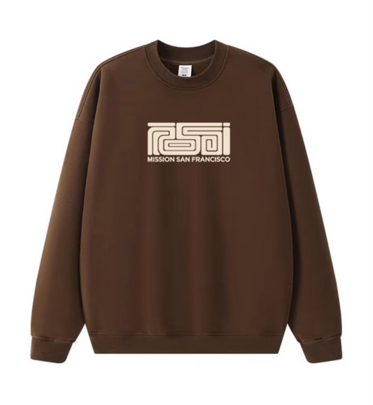 Crew Neck Pull Over - ROSSI MISSION SF MUNI & TAG