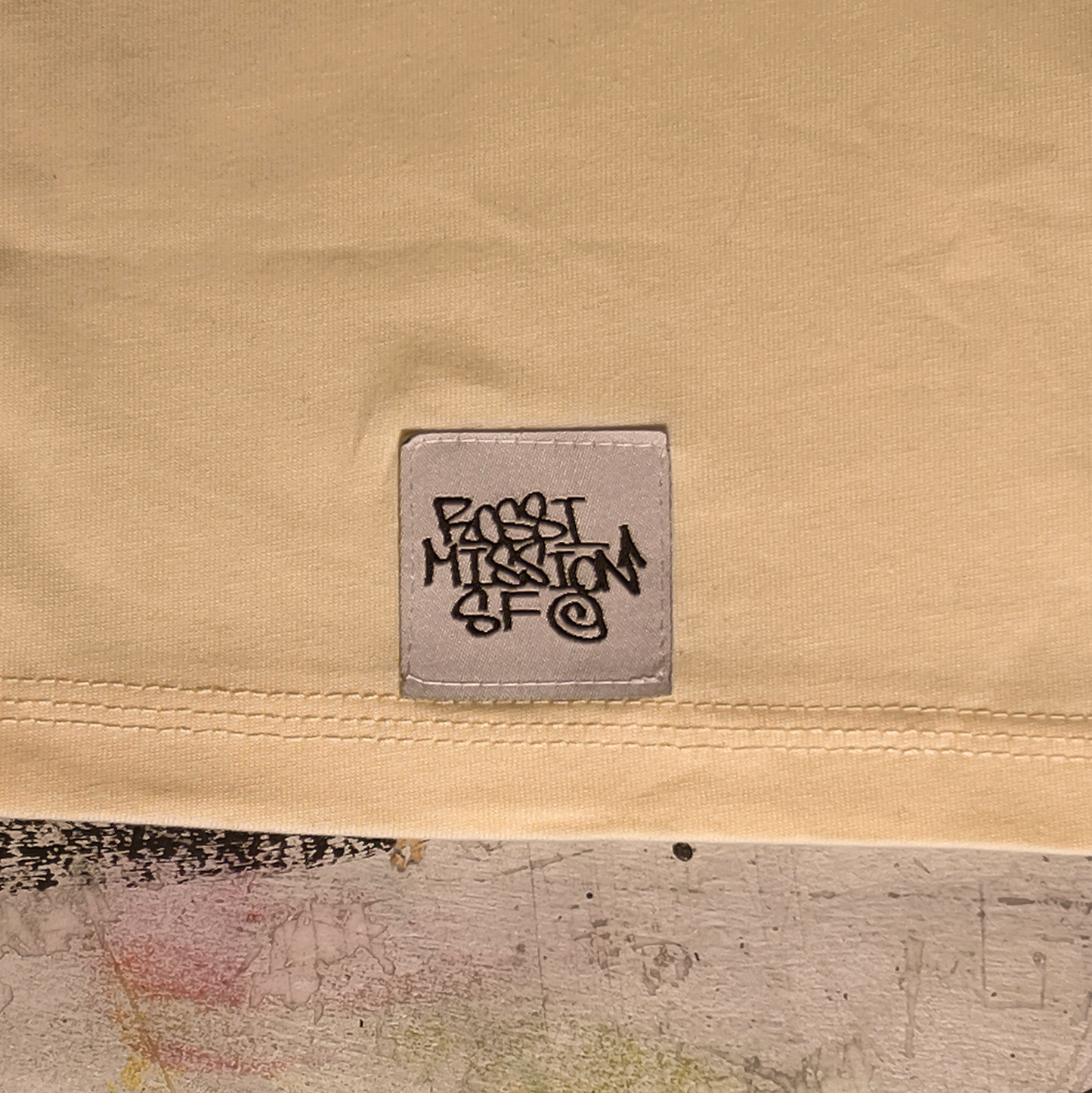 Crew Neck Tee - UFO - Beige