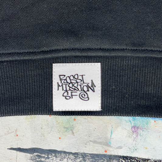 Crew Neck T-Shirt - Kieth Haring - Black