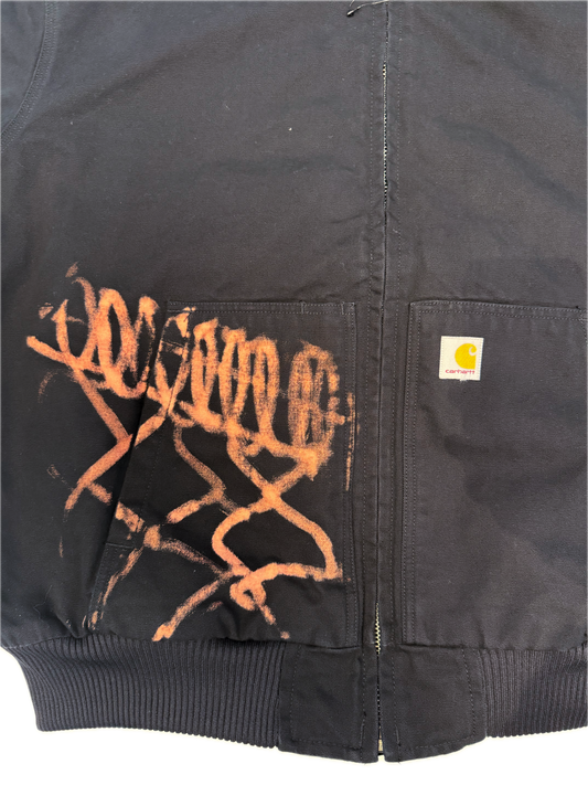 Hooded Heavy Jacket rizzed by Guez -  Extra Large
