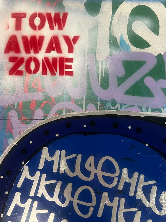 "Postbox Tag/Tow Away" MQ Original