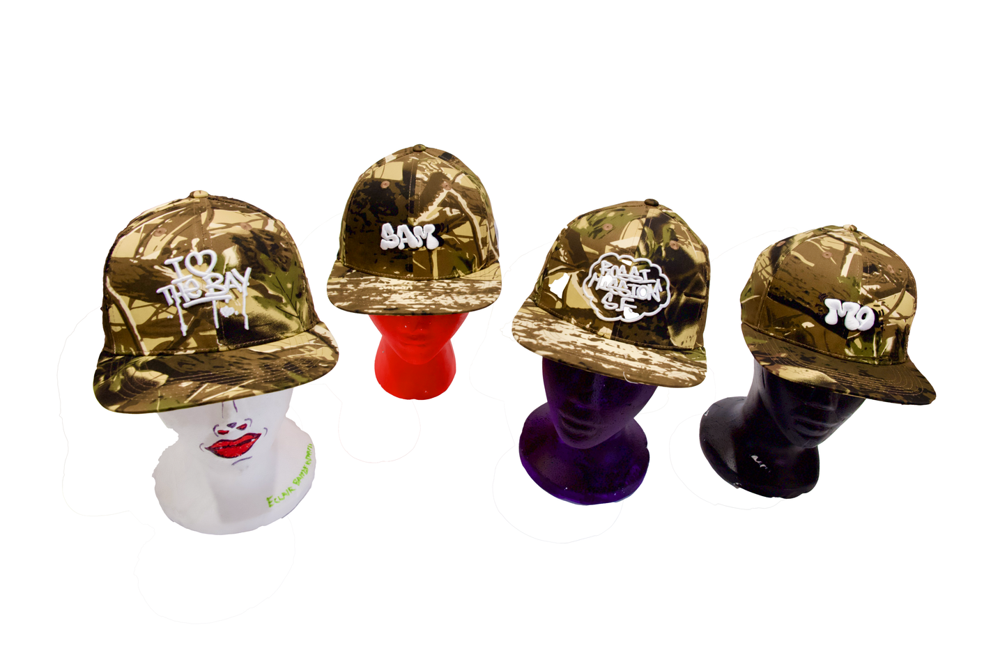 "SAM" Camo Snapback